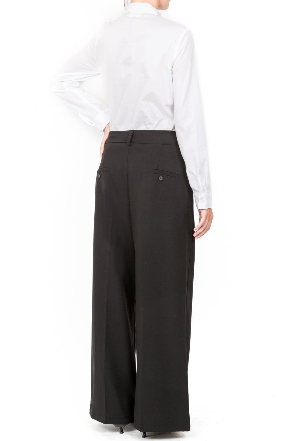 Tensione in - Pantalone palazzo pinces Art. W24P355