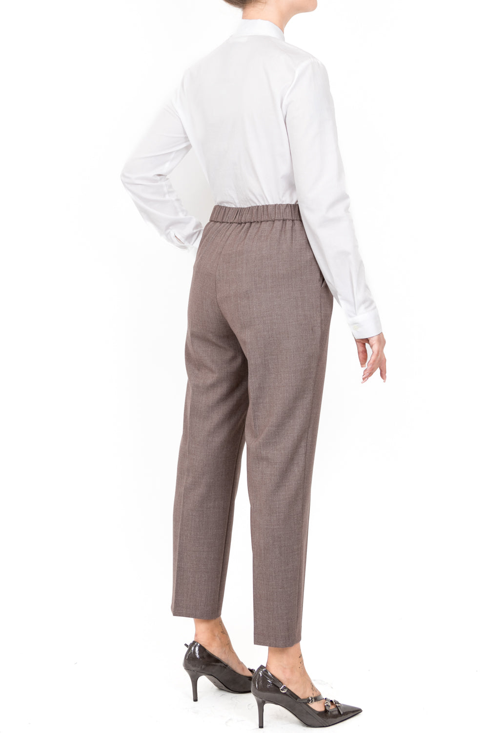 Dixie - Pantalone sigaretta con elastico Art. P851K134