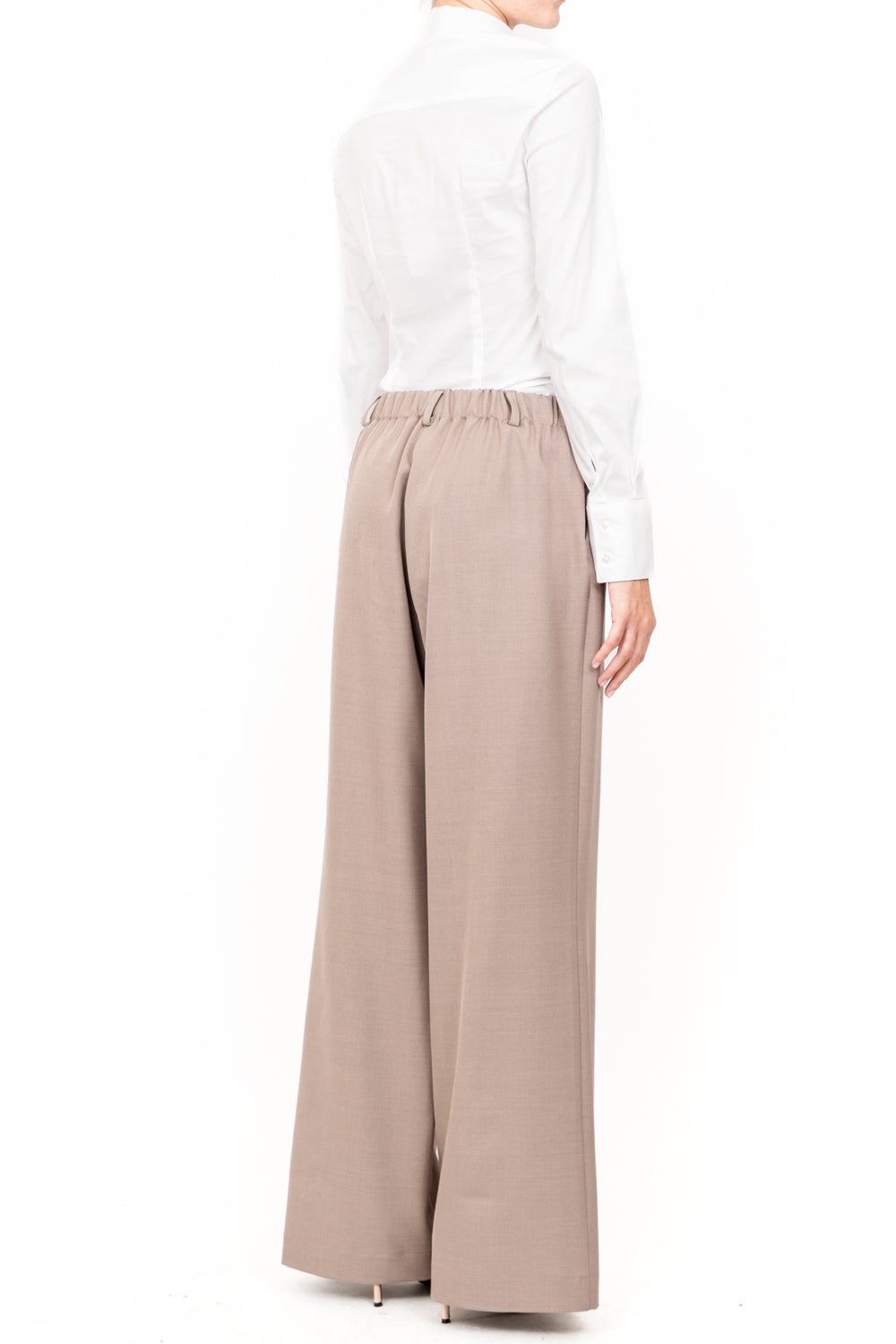 Dixie - Pantalone palazzo con elastico Art. P845K181