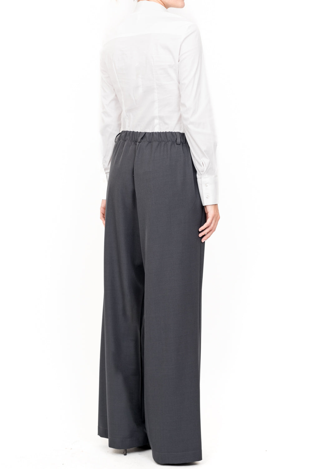 Dixie - Pantalone palazzo con elastico Art. P845K181