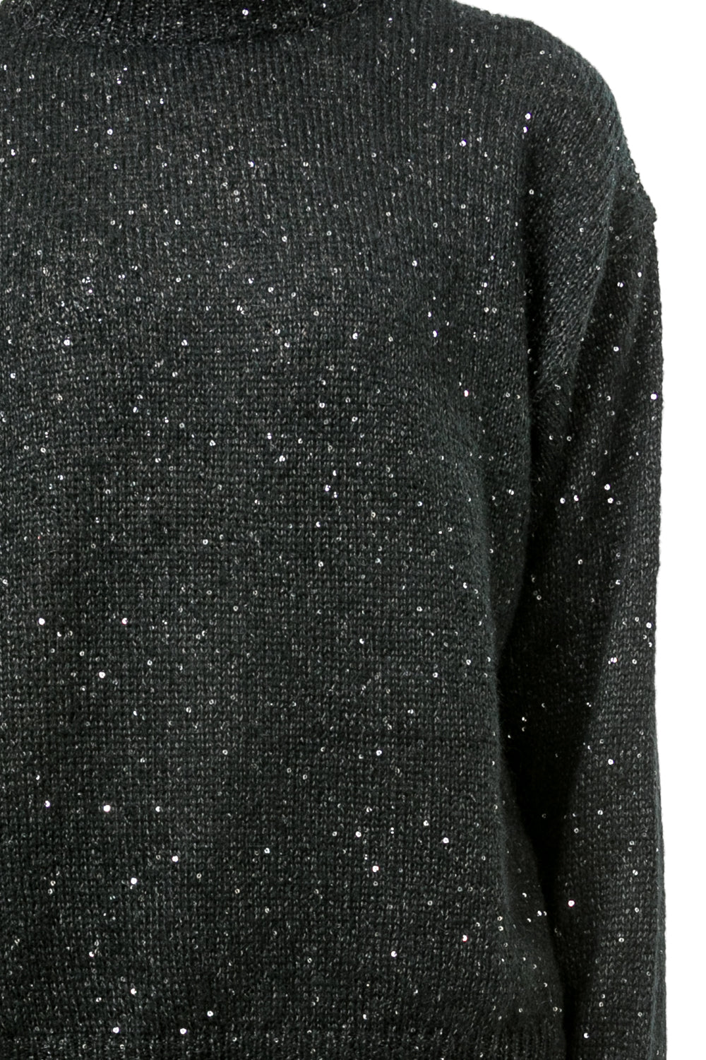 Vicolo - Maglia girocollo con punti luce Art. 55073S