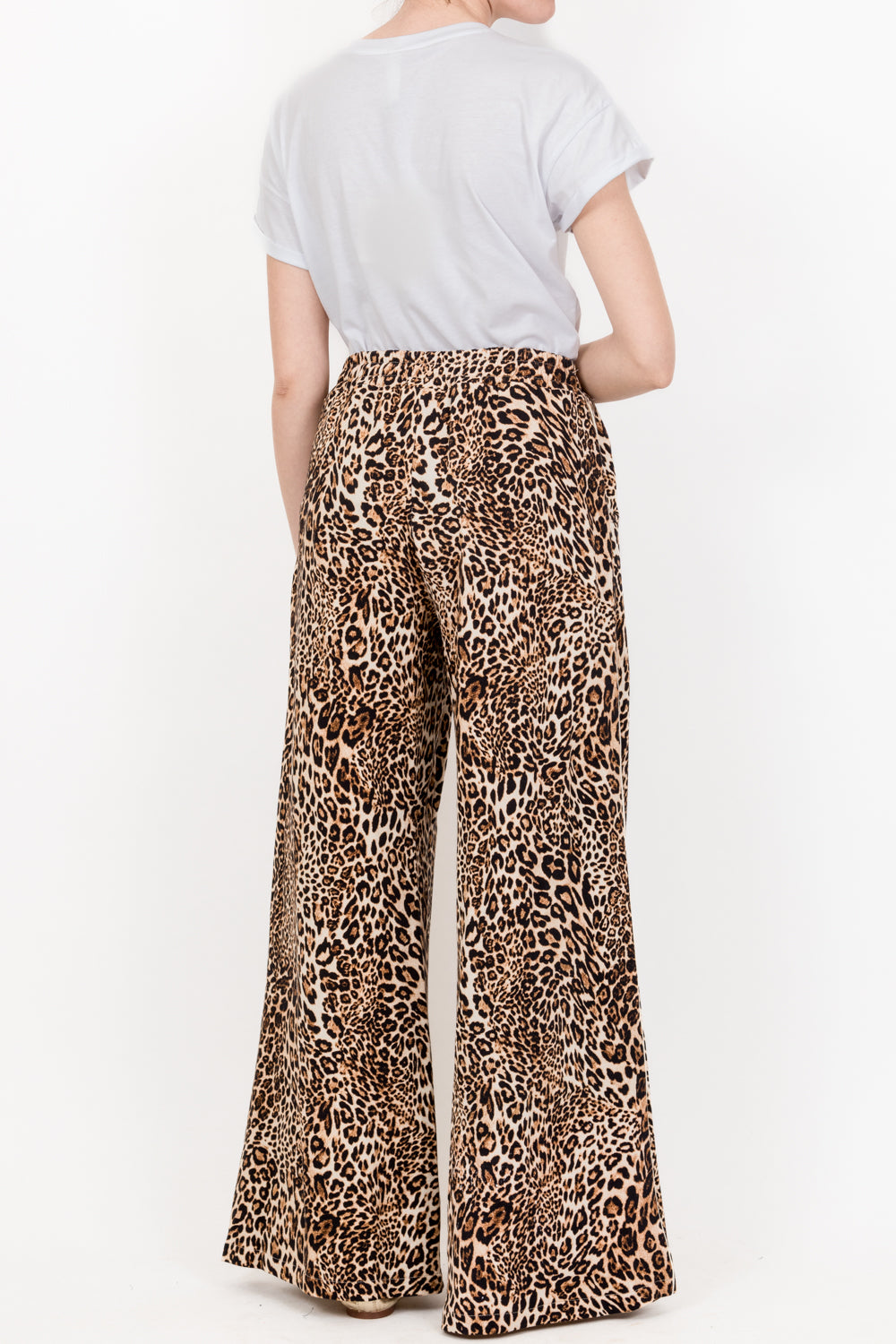 Tensione In - Pantalone animalier con coulisse Art. NS917