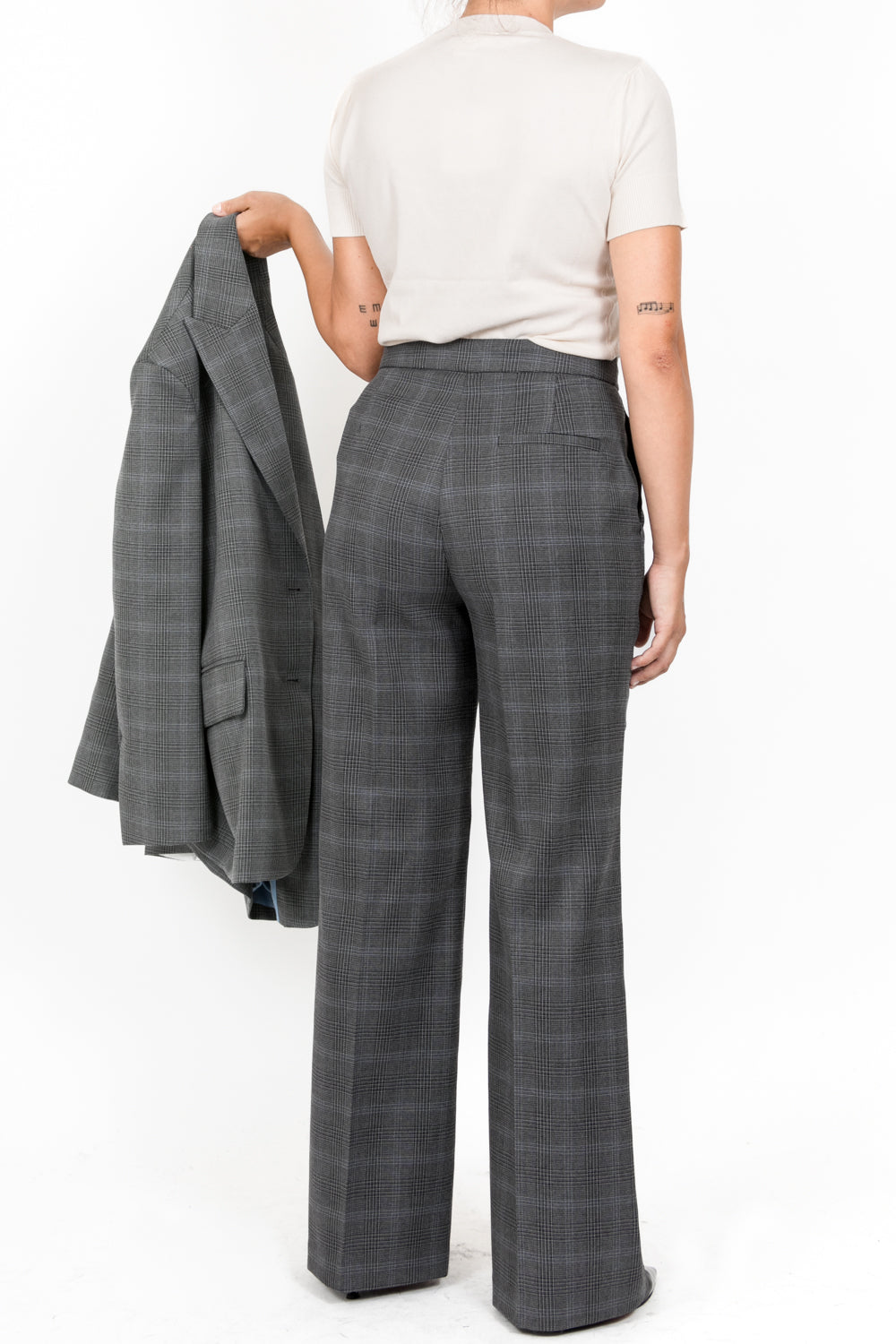 Vicolo - Pantalone check svasato Art. TS0334