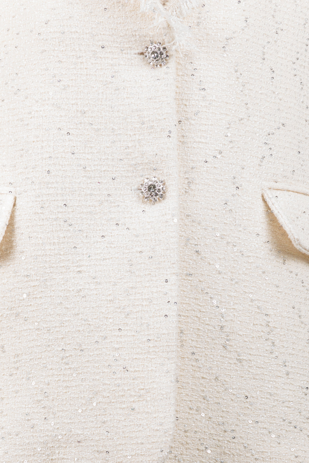 Tensione in - Giacca micro paillettes bottoni gioiello Art. 33135