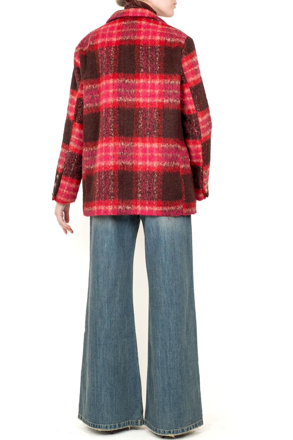 Dixie - Giacca check bouclé Art. J845K084