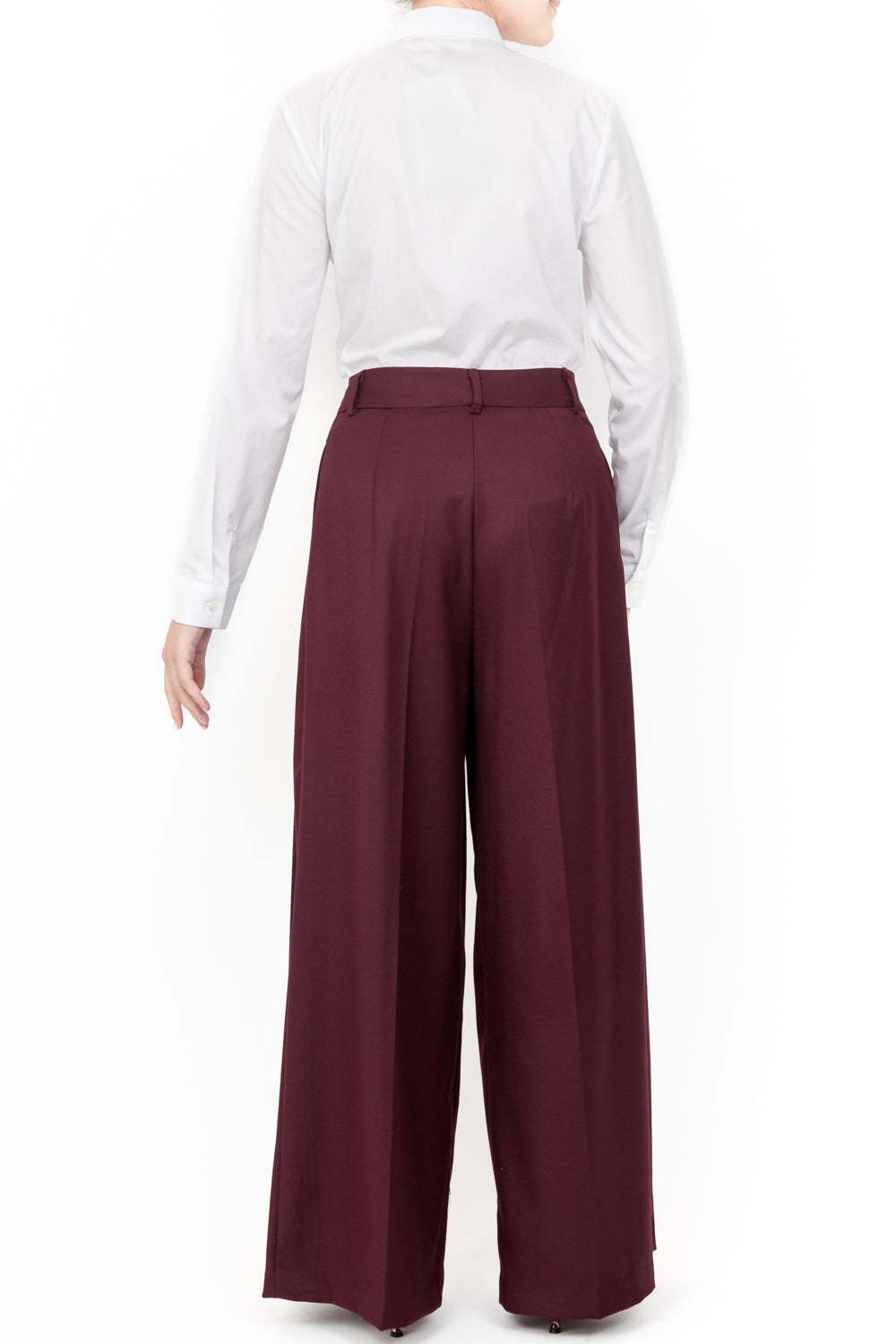 Vicolo - Pantalone palazzo con pinces Art. TS1554