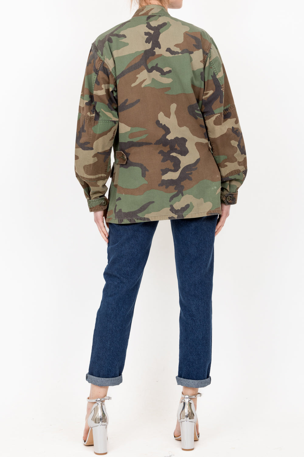 Vicolo - Giacca army camouflage con strass Art. RB0542