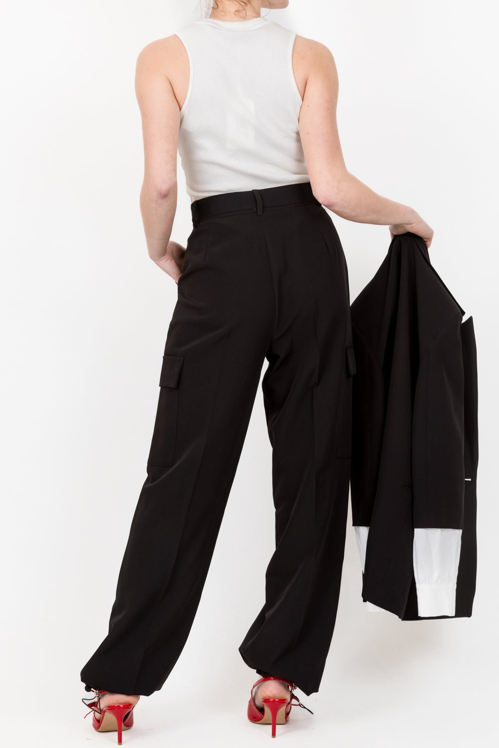 Kontatto -Pantalone cargo con elastico Art. MN6012